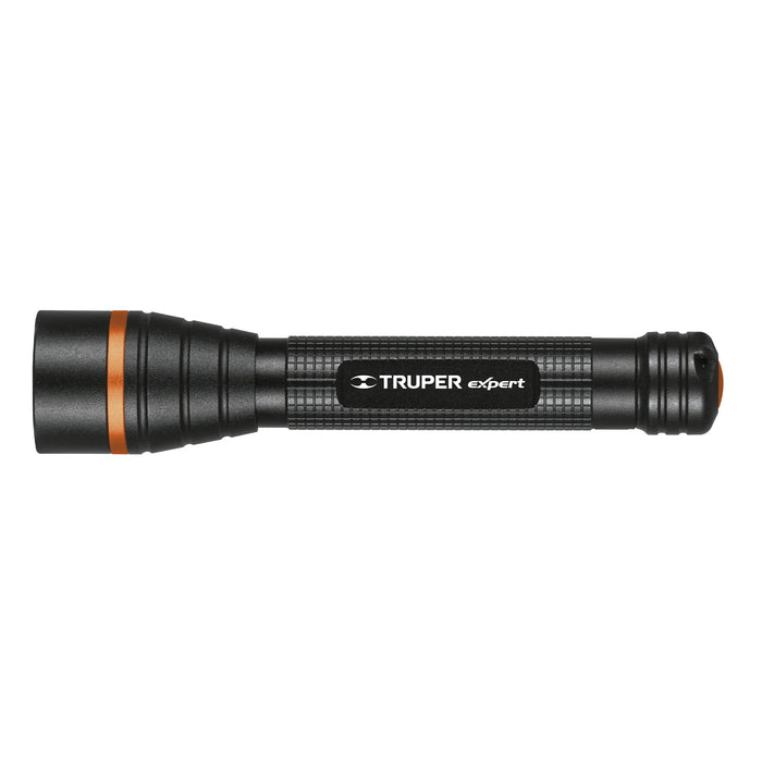 Linterna de aluminio LED Cree 235 lm con 2 pilas AA, Truper 18800 LINA-2AAN