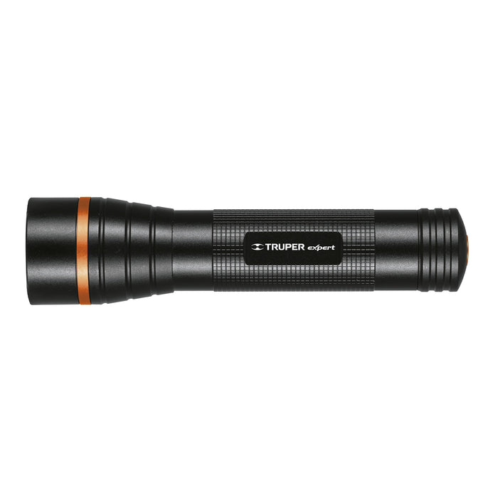 Linterna de aluminio LED Cree 500 lm con 2 pilas D, Truper 18813 LINA-2DN