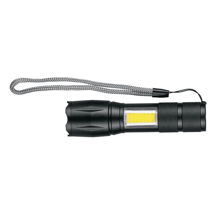 Linterna de 1 LED 270 lm con luz de emergencia, recargable 100371 LINAR-260