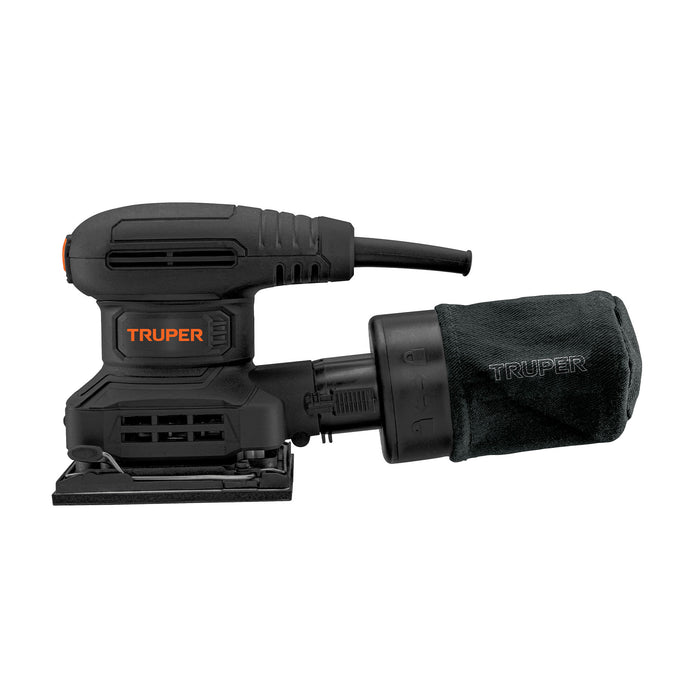 Lijadora orbital 1/4 hoja 300 W, industrial, Truper Código: 103325