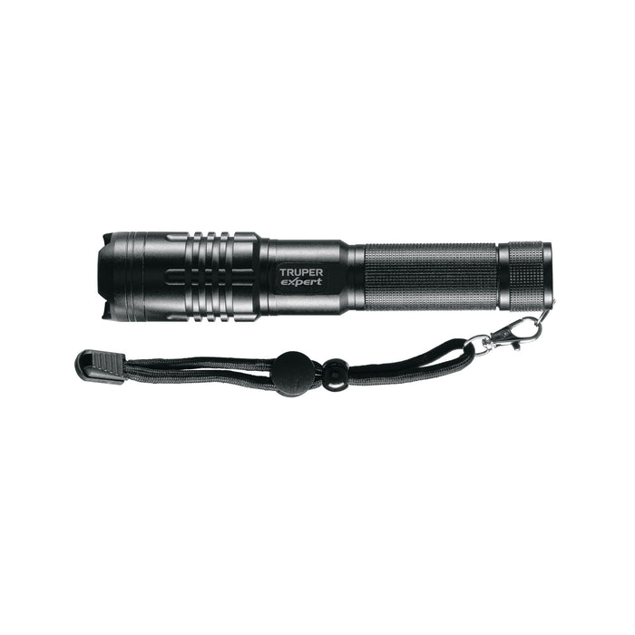Linterna LED recargable de aluminio 310 lm, Truper Expert 16777 LIXR-2AA