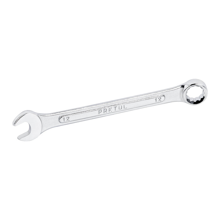 Llave combinada 12 mm x 160 mm de largo, Pretul 21906 LL-2012MP