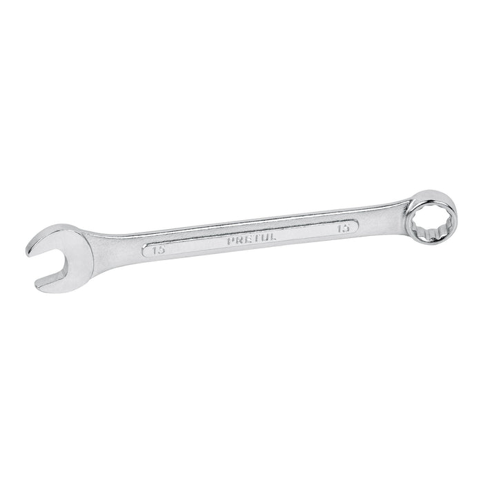 Llave combinada 15 mm x 190 mm de largo, Pretul 21909 LL-2015MP