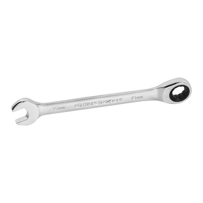 Llave combinada con matraca 15 mm x 194 mm largo, Expert 15747 LL-2015MX