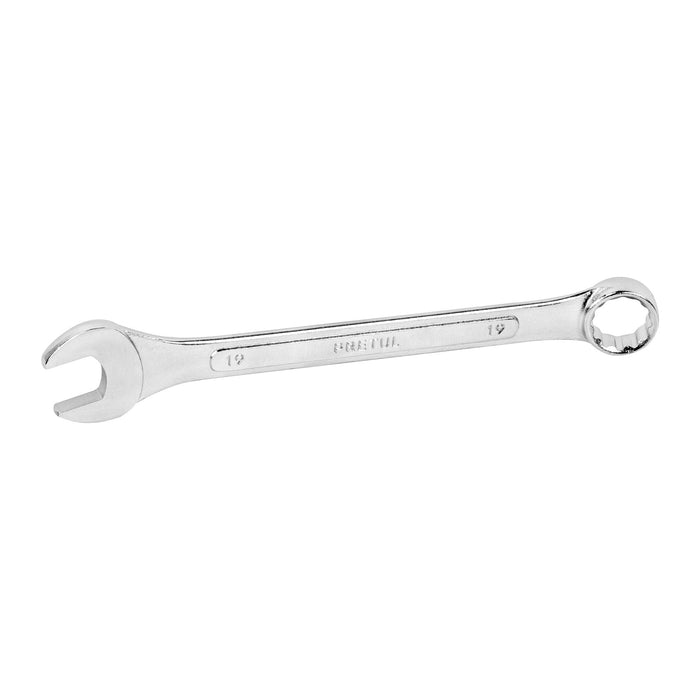 Llave combinada 19 mm x 230 mm de largo, Pretul 21913 LL-2019MP