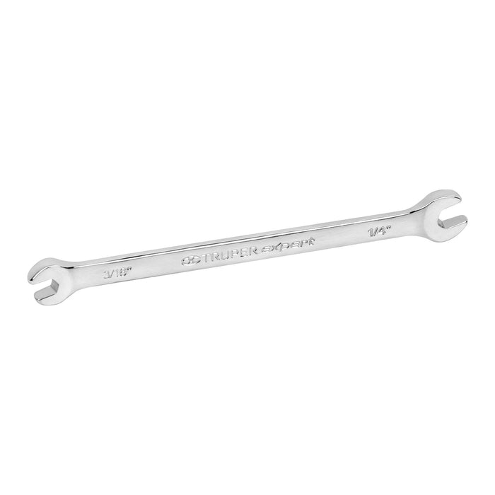 Llave española, 3/16 x 1/4' x 126 mm de largo, Truper Expert 15678 LL-3016