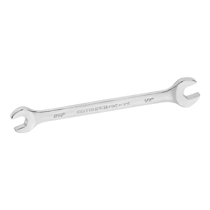 Llave española, 7/16 x 1/2' x 181 mm de largo, Truper Expert 15686 LL-3025