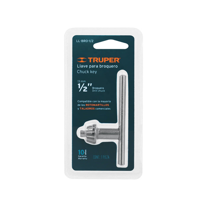 Llave para broquero de 1/2', Truper Código: 16560
