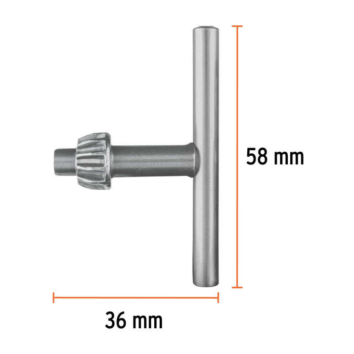 Llave para broquero de 3/8', Truper Código: 16559