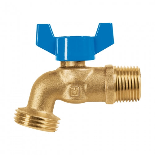 Llave de esfera de latón 1/2' con rosca para manguera, Foset 49053 LLE-128L
