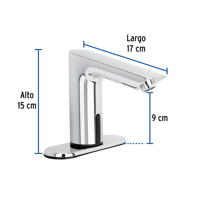 Llave con sensor para lavabo, Foset 49194