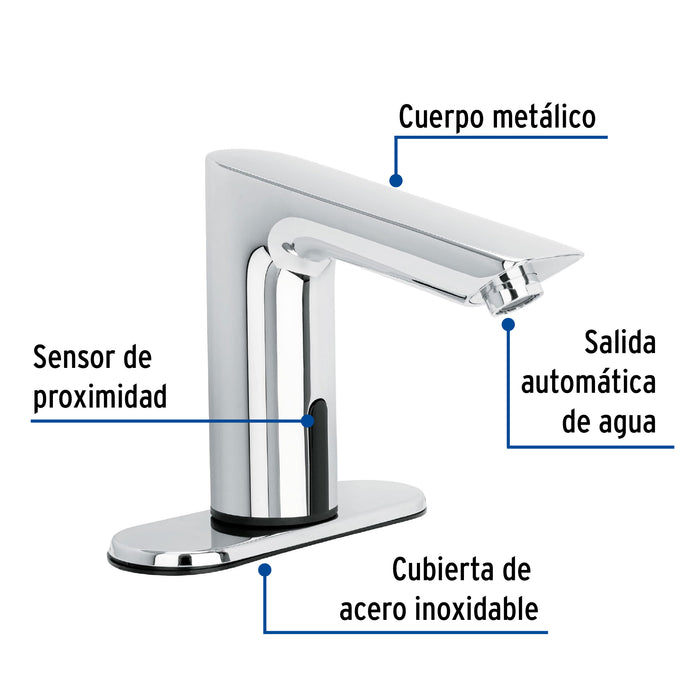 Llave con sensor para lavabo, Foset 49194