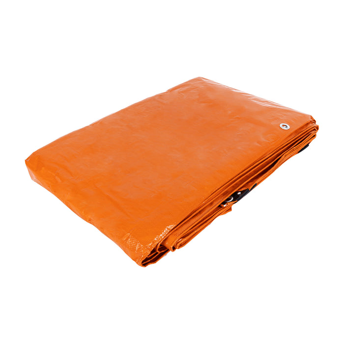 Lona polietileno 6 x 9 m, naranja, Pretul 26144 LP-69N