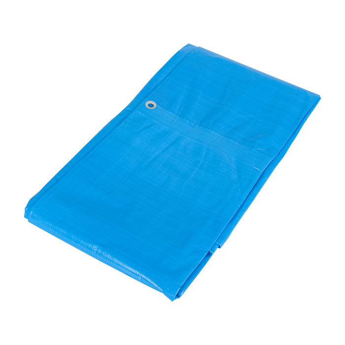 Lona azul reforzada de 3 x 3 m, Truper 15370 LT-33Z