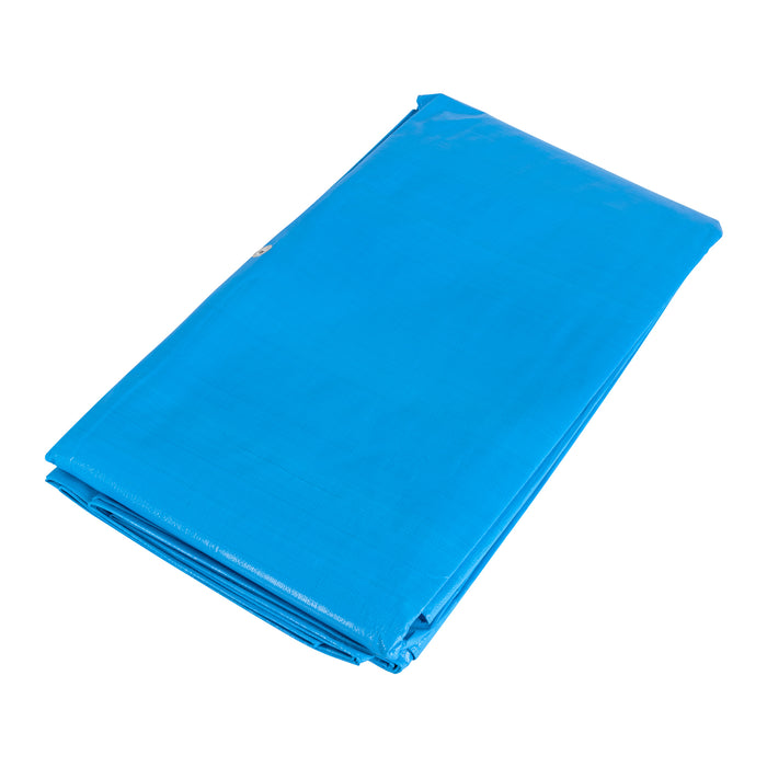 Lona azul reforzada de 4 x 5 m, Truper 15372 LT-45Z