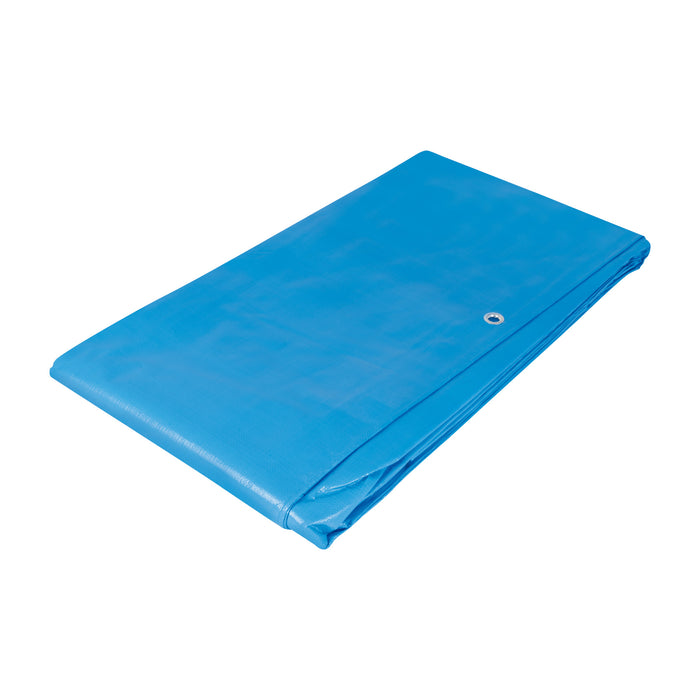 Lona azul reforzada de 4 x 6 m, Truper 15373 LT-46Z
