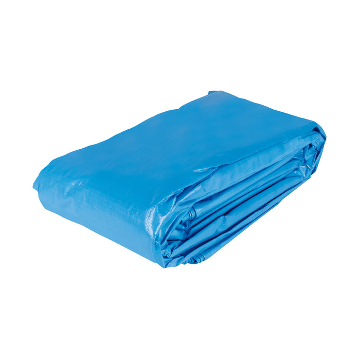 Lona azul reforzada de 6 x 12 m, Truper 15375 LT-612Z