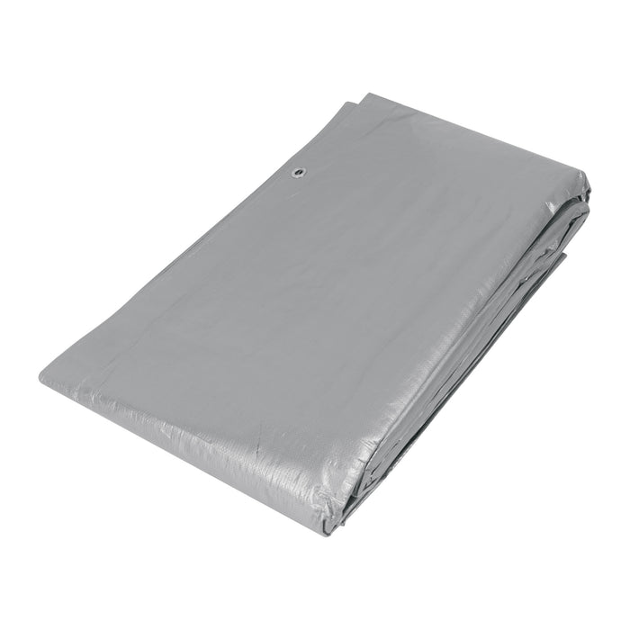 Lona gris reforzada 6 x 6 m, Truper 10777 LT-66