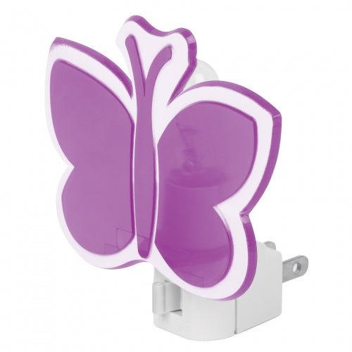 Luz de noche con lámpara E12, mariposa, Volteck 46293 LUZ-12