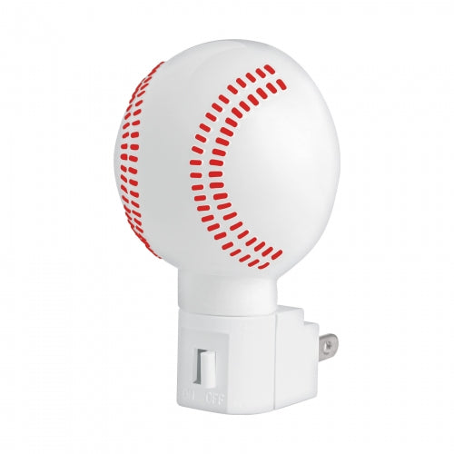Luz de noche con lámpara E12, pelota de béisbol, Volteck 46289 LUZ-15