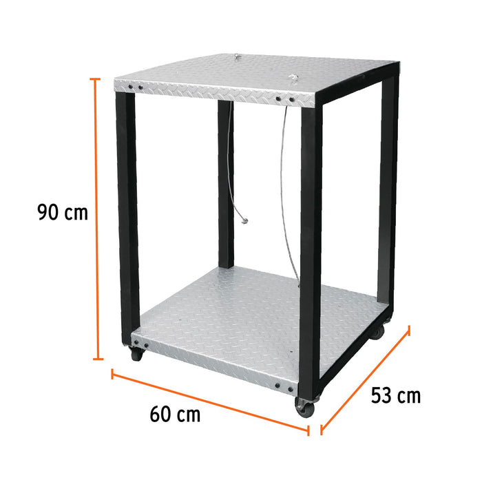 Mesa para exhibición de máquinas estacionarias, Truper 55244 M-EST