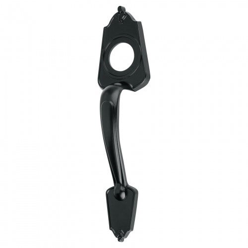 Chapetón metálico para puerta, acabado negro 46840 MADE-6