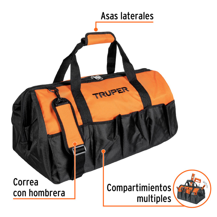 Maleta portaherramientas de 24', Truper 100377 MALE-24