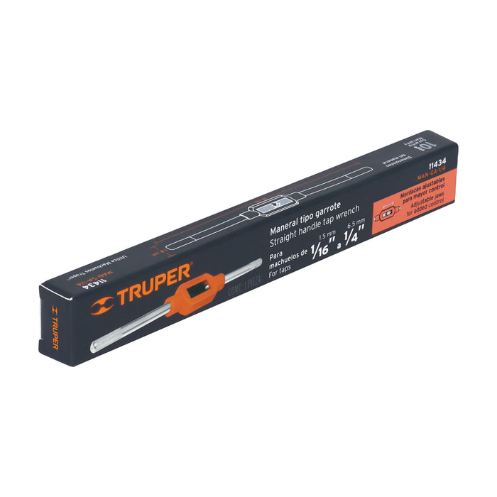Maneral tipo garrote para machuelo 1/4', Truper Código: 11434