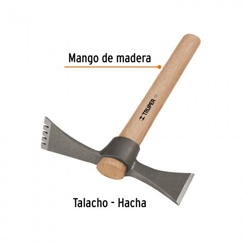 Martelina talacho-hacha, Truper 19817 MART-TH