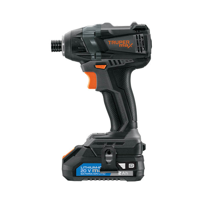 Destornillador d/impacto inalámbrico 1/4', 20V, s/accesorios 101406