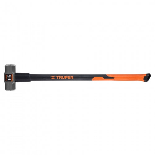 Marro octagonal 8 lb, mango fibra de vidrio 36', Truper 16538 MD-8F