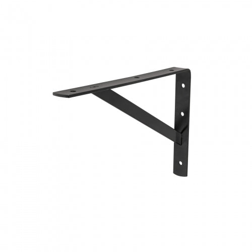 Ménsula de acero reforzada negra 8 x 12', Fiero 44676 MER-12N