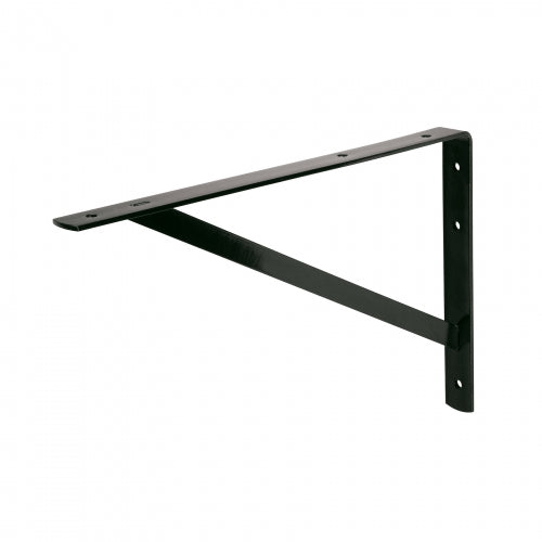 Ménsula de acero reforzada negra 10 x 16', Fiero 44677 MER-16N