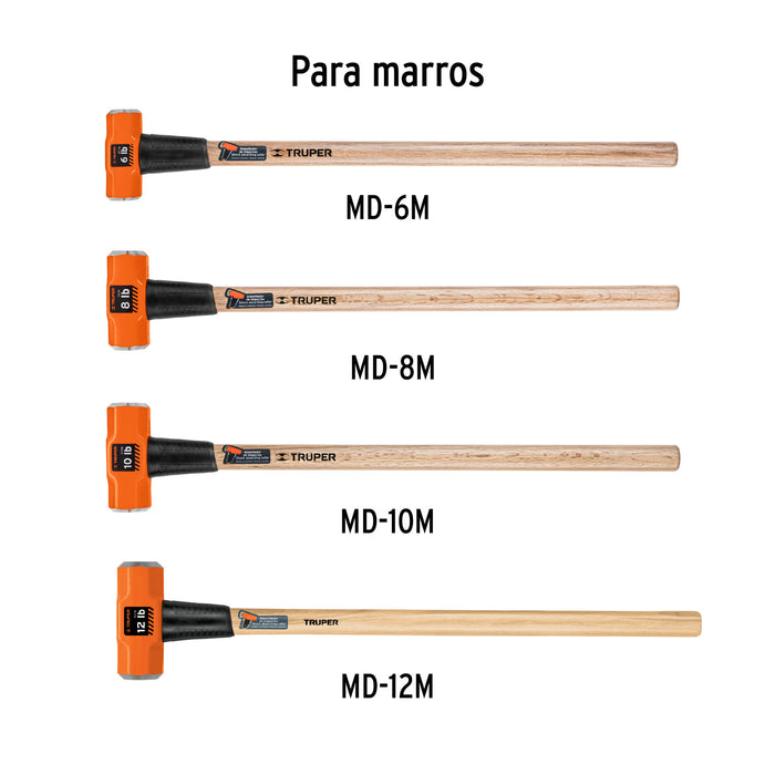 Mango de 36' para marros de 6 a 16 lb, Truper Código: 15907