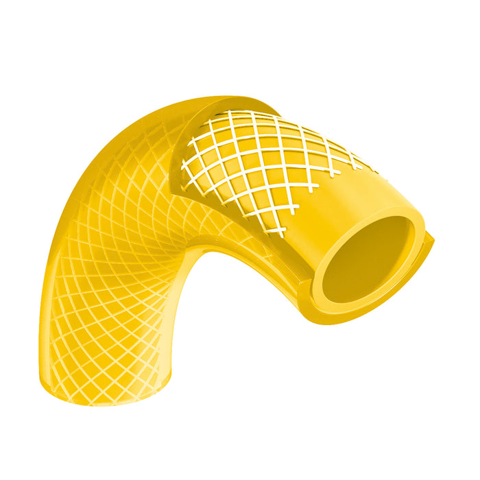 Manguera para gas, PVC amarilla, 3/8'x3 m, c/conexión, Foset 45012