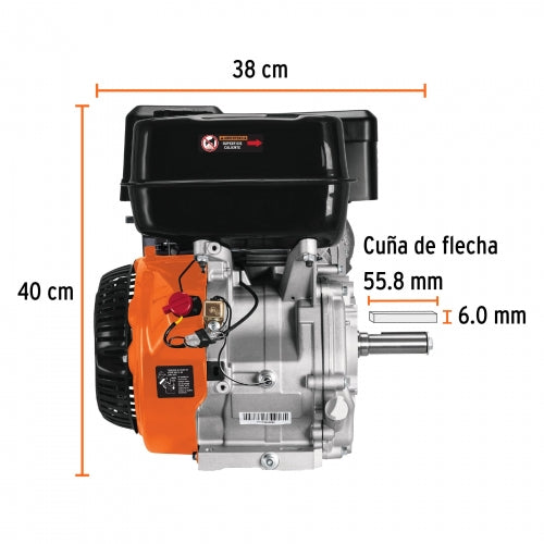 Motor a gasolina 9 HP, Truper 101328 MOG-90