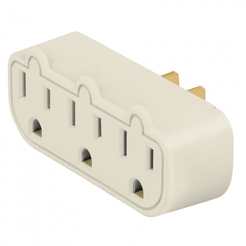 Multicontacto triple aterrizado, barra, Volteck 46810 MUL-320