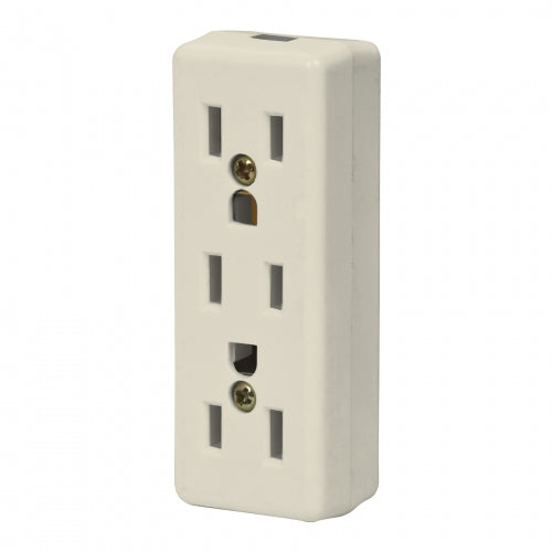 Multicontacto triple para extensión, 2 polos + tierra 46813 MULEX-3