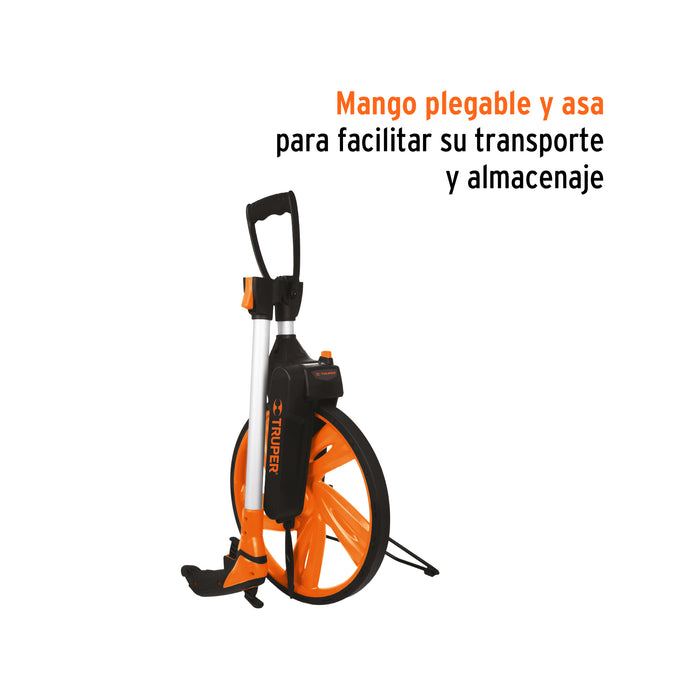 Odómetro con freno, rueda de 13', Truper 15831 ODM-12
