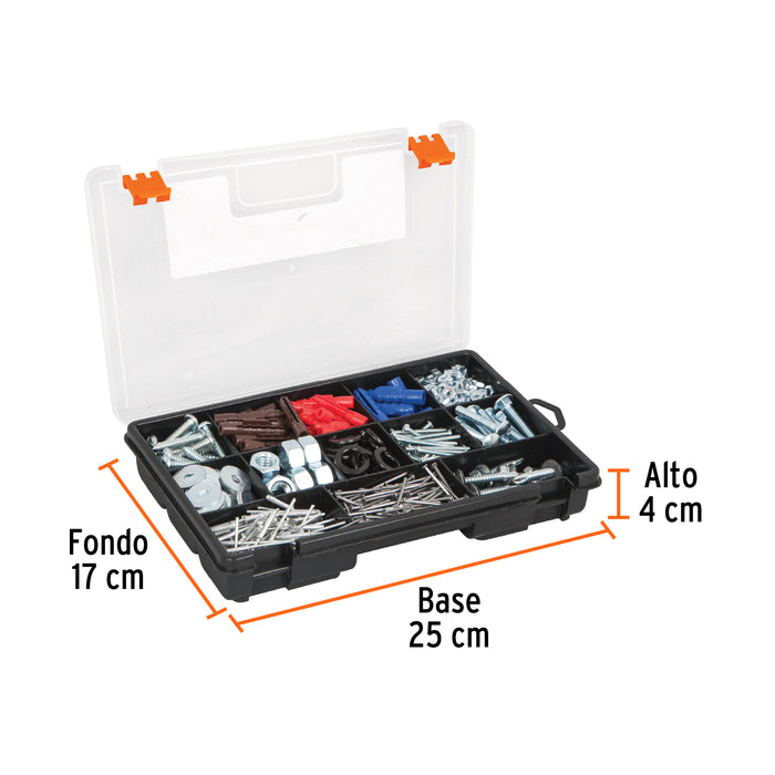 Organizador 10' con 13 compartimentos, Truper 10036 ORG-13