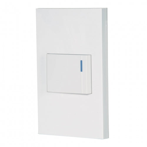 Placa armada 1 interruptor de 3vías, 1.5mód, Española,blanco 45600 PA-APSE15-EEB