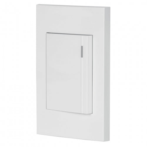 Placa armada 1 interruptor, 3 módulos, Española, blanco 45593 PA-APSE3-EB