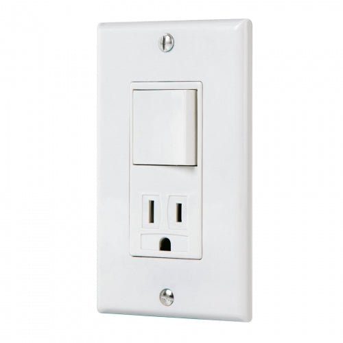 Placa armada contacto e interruptor Classic, Volteck 40018 PA-COAP-CLP