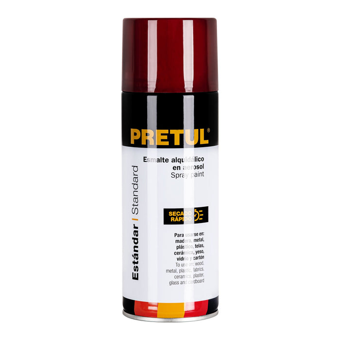 Pintura en aerosol, rojo, 400 ml, Pretul 27173 PA-RO-P