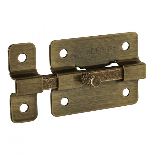 Pasador de barra plana 2', latón antiguo, Hermex 47925 PAA-35