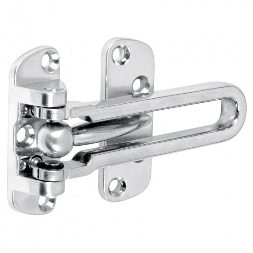 Pasador abatible para puerta, acabado cromo mate, Hermex 43703 PAAB-3