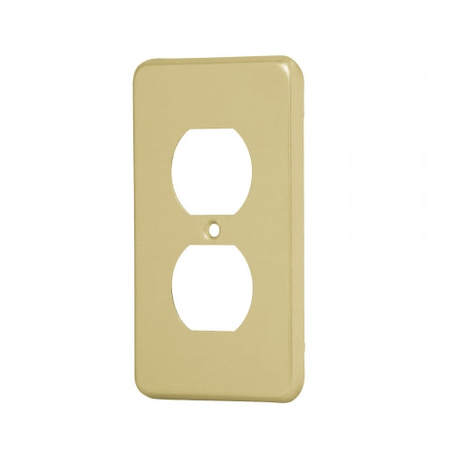 Placa dúplex de aluminio, línea Standard, Volteck 46408 PADO-S