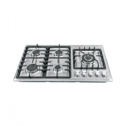Parrilla gas empotrable 90cm, 5 quem, lateral, inox, Riviera 48319 PAE-915GA