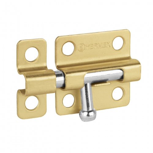 Pasador de barril de acero latón 2', Hermex 45723 PAS-21