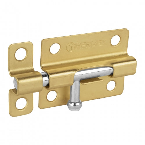 Pasador de barril de acero latón 3', Hermex 45722 PAS-31